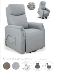 Sillón PowerLift Arizona Neve 16/85 con Mando USB
