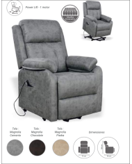 Sillón PowerLift Dallas Nova con Mando USB