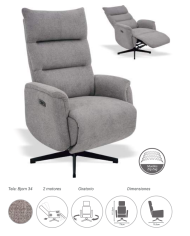 Sillón Chicago Double PowerLift 2 Motores con Mando USB