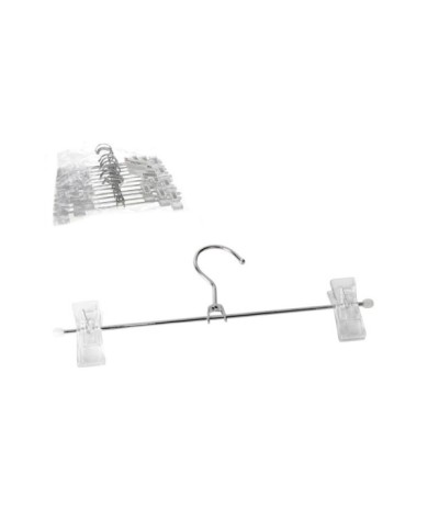 PERCHA PARA FALDA - PLASTICO/METAL