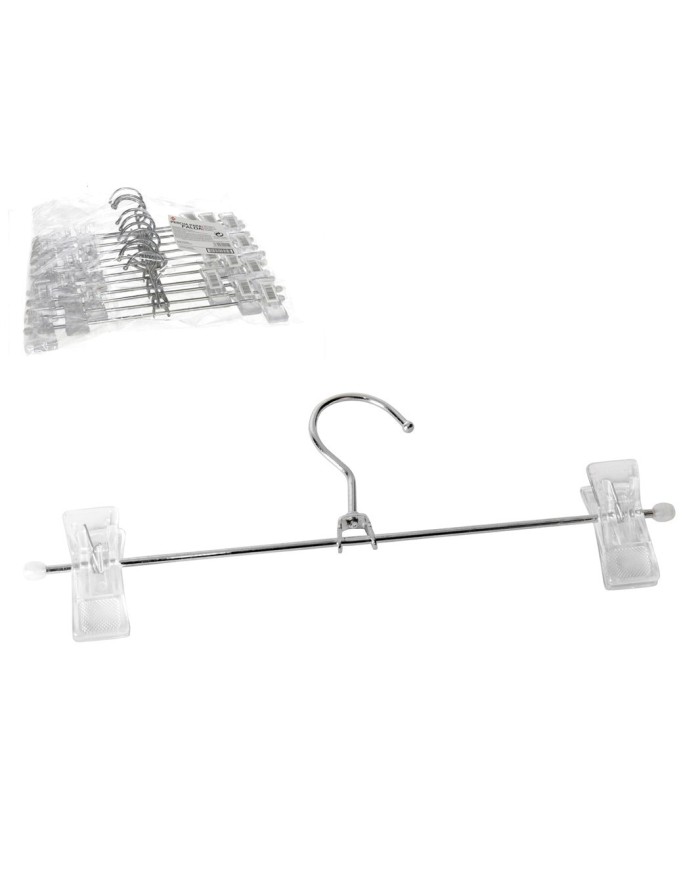 PERCHA PARA FALDA - PLASTICO/METAL