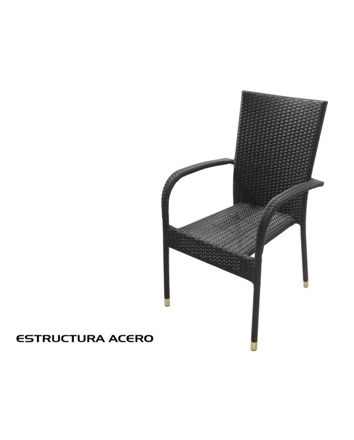 SILLA DE TERRAZA RATTAN 56X94CM