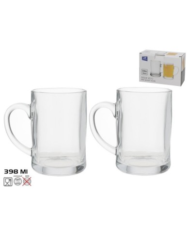SET 2 TANQUES CERVEZA LUR 398ML