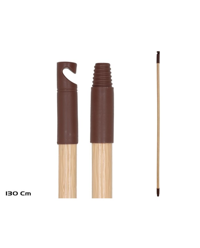 MANGO DE MADERA ERGOCLEAN WATERWOOD 130 CM NEGRO