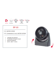 Box fan aspas 20 cm Ø temp sobremesa/mural