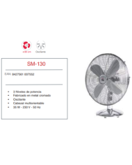 Ventilador sobremesa 40 cm Ø