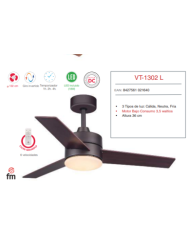 DC 132 cm Ø c/Luz c/Mando BAJO CONSUMO