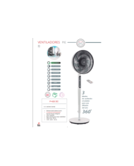 Ventilador 40 cm pie BAJO CONSUMO