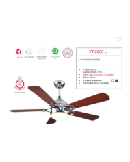 DC 132 cm c/Luz c/Mando BAJO CONSUMO