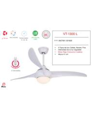 DC 132 cm Ø c/Luz c/Mando BAJO CONSUMO