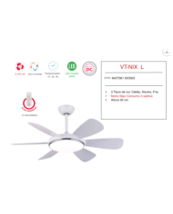 DC 107 cm 0c/Luz c/Mando BAJO CONSUMO