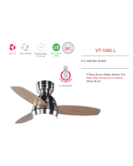 DC 91 cm Ø c/Luz c/Mando BAJO CONSUMO