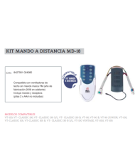 KIT MANDO A DISTANCIA ventiladores techo