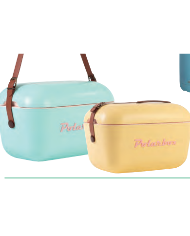 NEVERA RIGIDA RETRO POLAR BOX 20 L AMARILLO AGUA CLASSIC POL