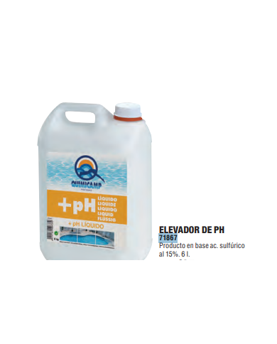 INCREMENTADOR PH LIQUIDO QUIMICAMP 6 L
