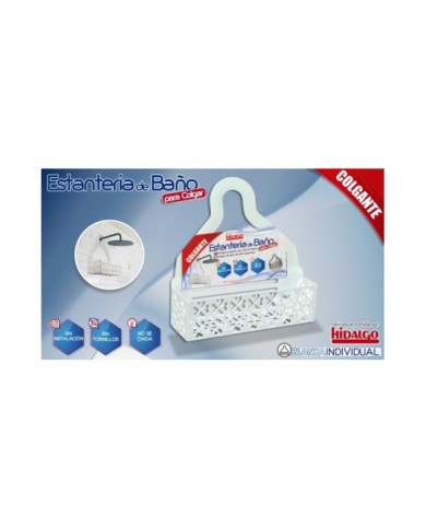 ESTANTE COLGADOR BLANCO