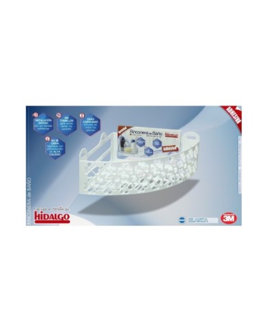 RINCONERA PLAST. BAÑO 1 PISO BLANCO