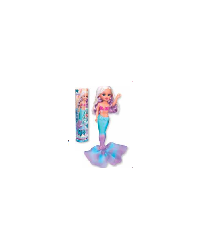 Muñeca Nancy Magic Colour Mermaid ¡podrás explorar el océano como una auténtica sirena!