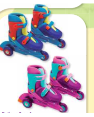 Patines 2 en 1 ajustables rosa (Talla 31/34)