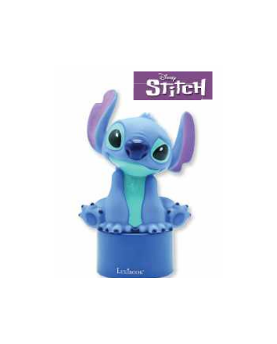 Lampara Stitch de luz nocturna con altavoz