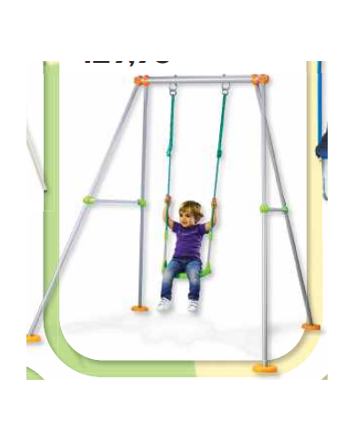 Columpio De Metal 180X164X168 Cm