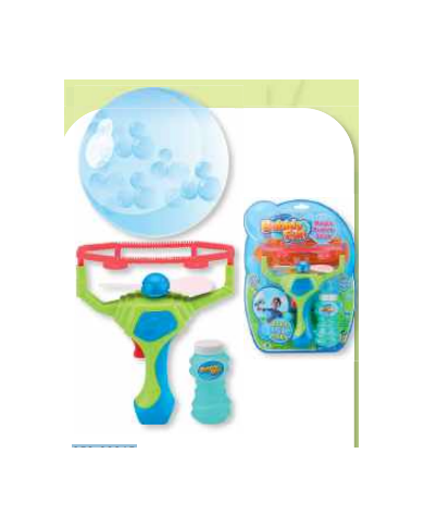 Lanzador pompas magicas gigantes, incluye botella con líquido