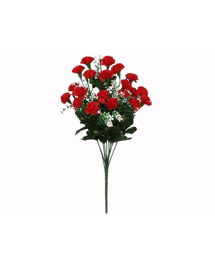 RAMO MINI CLAVELITOS X 10-50CM (ROJO)