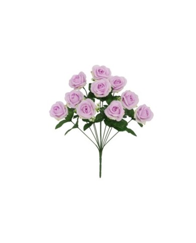 RAMO ROSAS X 10 -45 CM (VIOLETA)