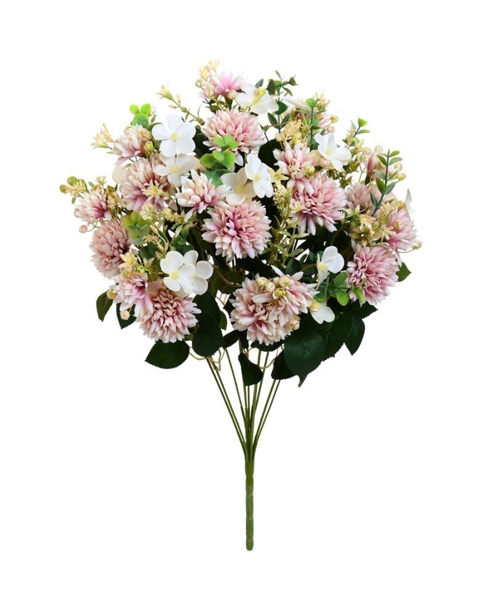 RAMO CRISANTEMO (A) X 11-57CM (ROSA)