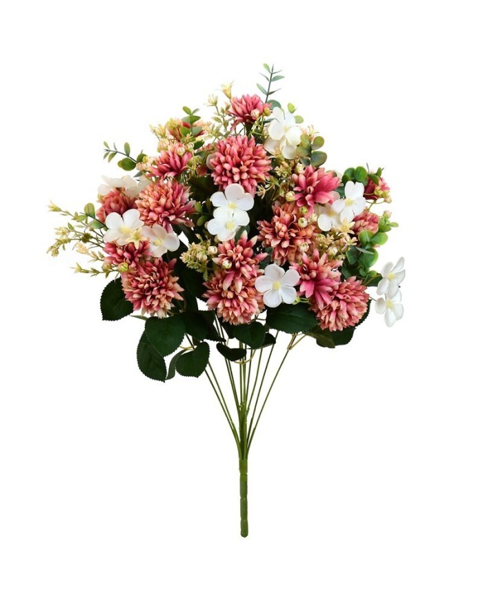 RAMO CRISANTEMO (A) X 11-57CM (FUCSIA)