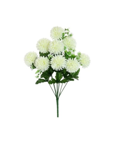 RAMO POM-POM X 9-49 CM (BLANCO)