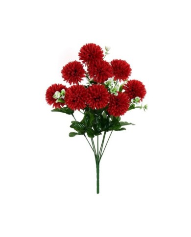 RAMO POM-POM X 9-49 CM (ROJO)