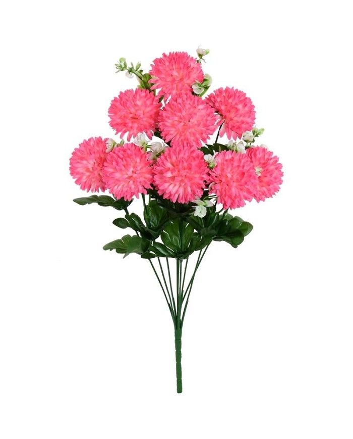 RAMO POM-POM X 9-49 CM (ROSA)