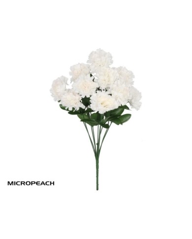 RAMO CLAVEL MICROPEACH X 10 - 44 CM (BL)