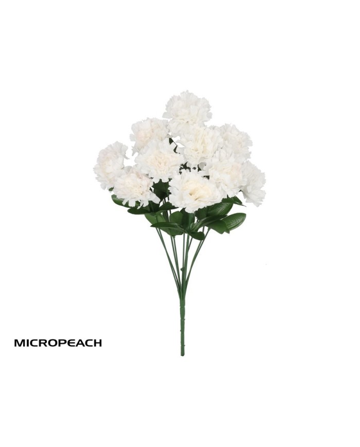 RAMO CLAVEL MICROPEACH X 10 - 44 CM (BL)