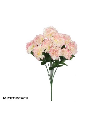 RAMO CLAVEL MICROPEACH X 10 - 44 CM (RS)