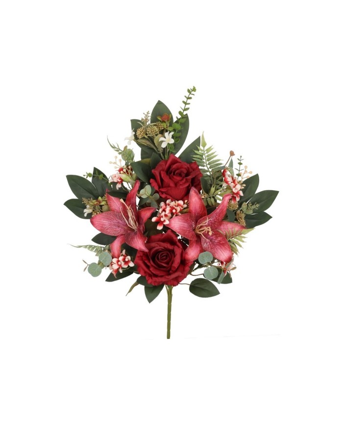 CONJUNTO ROS-LILIUM GLITTER X12-60CM(RJ)