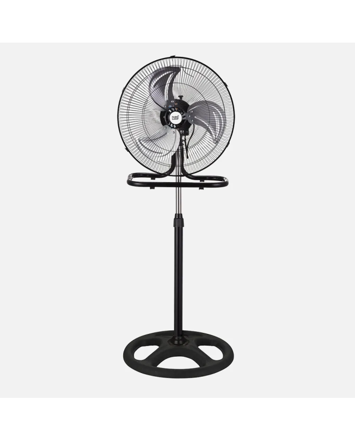 Ventilador 3 en 1 Recio 50 cm Ø Negro con aspas de aluminio