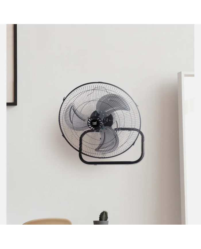 Ventilador 3 en 1 Recio 50 cm Ø Negro con aspas de aluminio