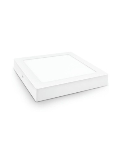 DOWNLIGHT LED SUPERF.CUADR.BLANCO 24W.FR