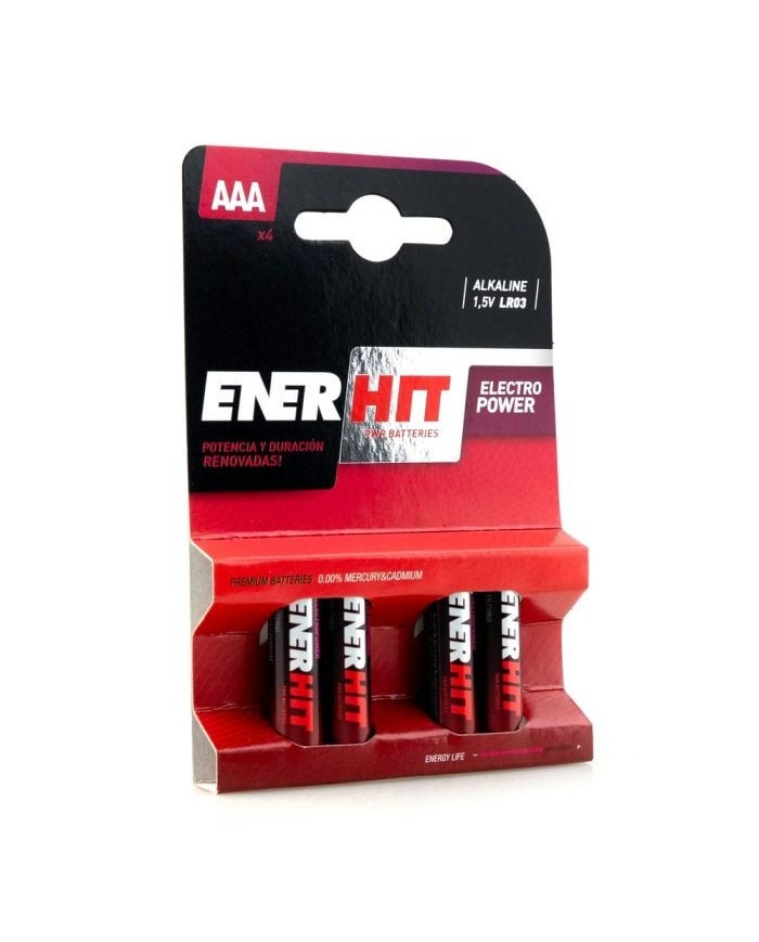 PILA ENERHIT ALCALINA  LR03-AAA BL.4