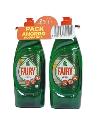 LAVAVAJ FAIRY 2X650 ML ULTRA PODER