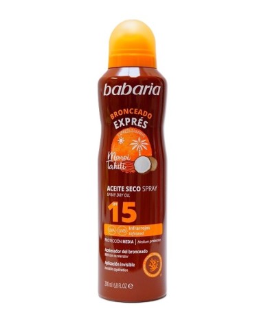 BRONC BABARIA AC SECO FP15 SP 200ML