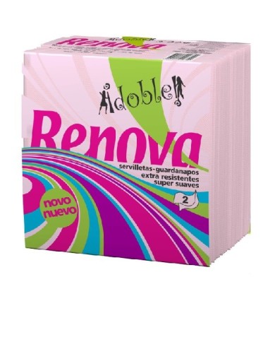 SERV RENOVA ROSA DOBLE 60/U