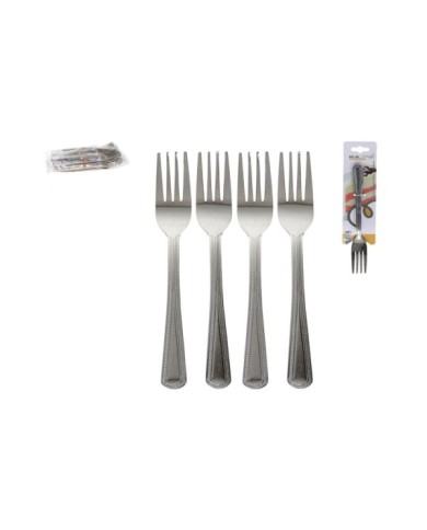 SET TENEDOR LUNCH X4  METAL