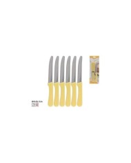 SET 6 CUCHILLOS  DE CARNE 20,5 CM