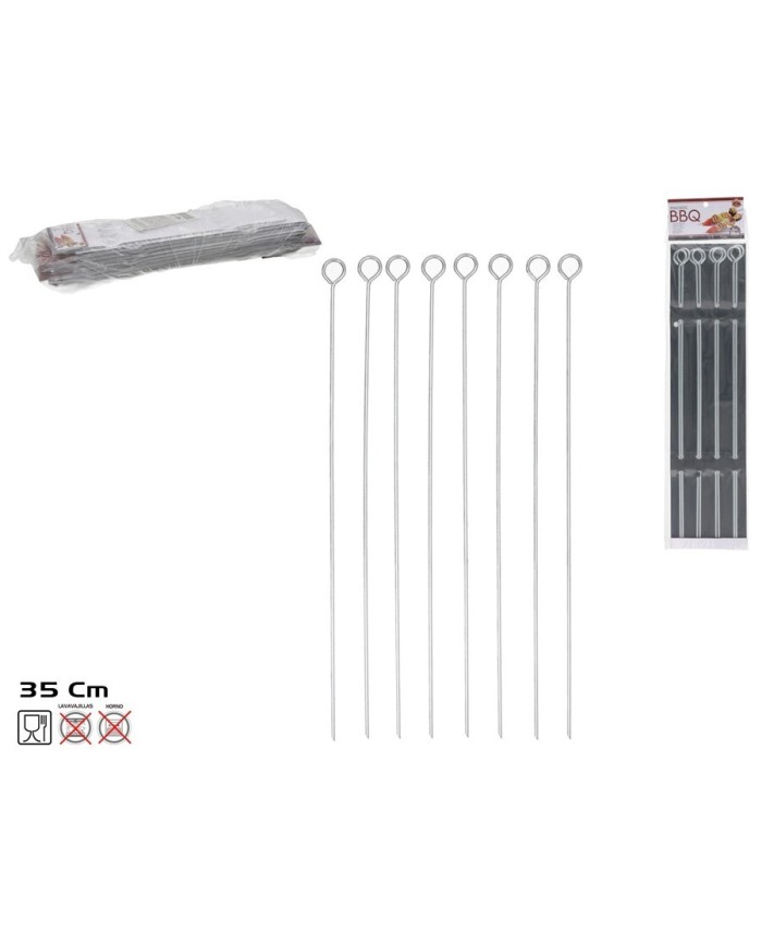 PINCHO BARBACOA X8 35 CM