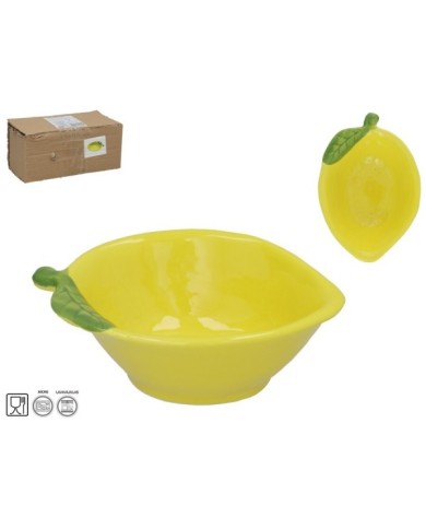 PLATO APERITIVO LIMON 12X8,5X4