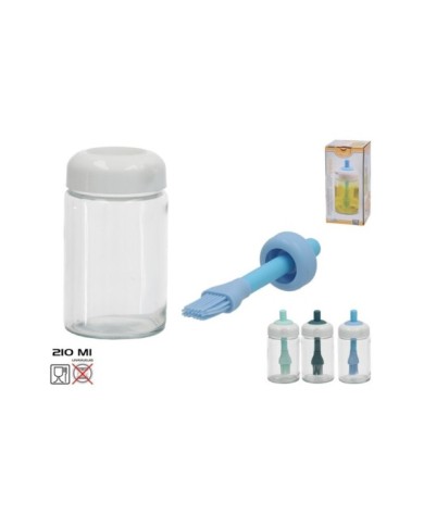 ACEITERA/VINAGRERA CON BROCHA 210ML ATENEA