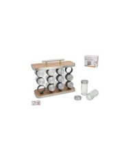 ORGANIZADOR ESPECIAS C/TARROS 16 17X28CM